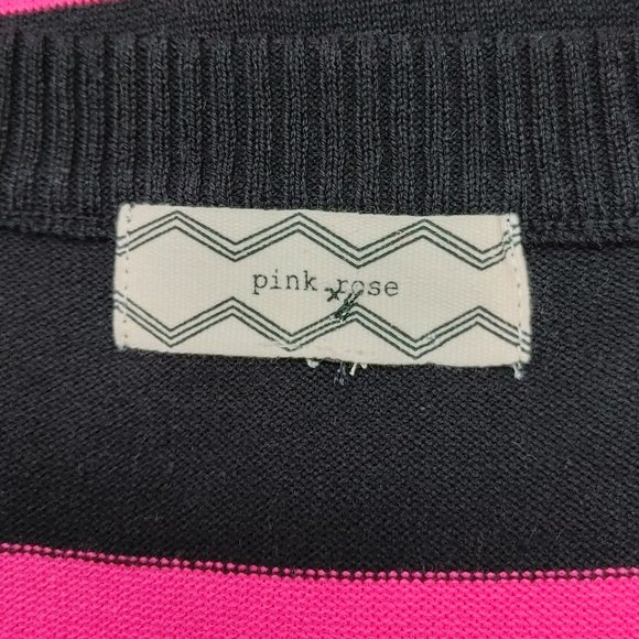 Pink & Black Knit Dress - Picture 5 of 6